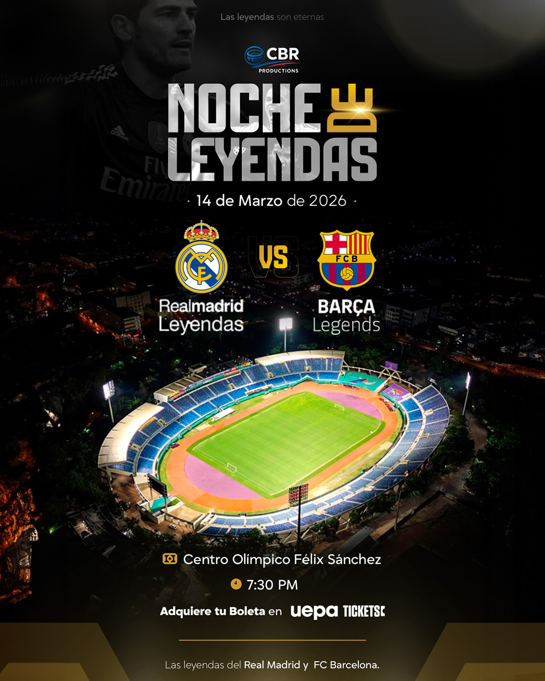 Real Madrid vs Barca Legends